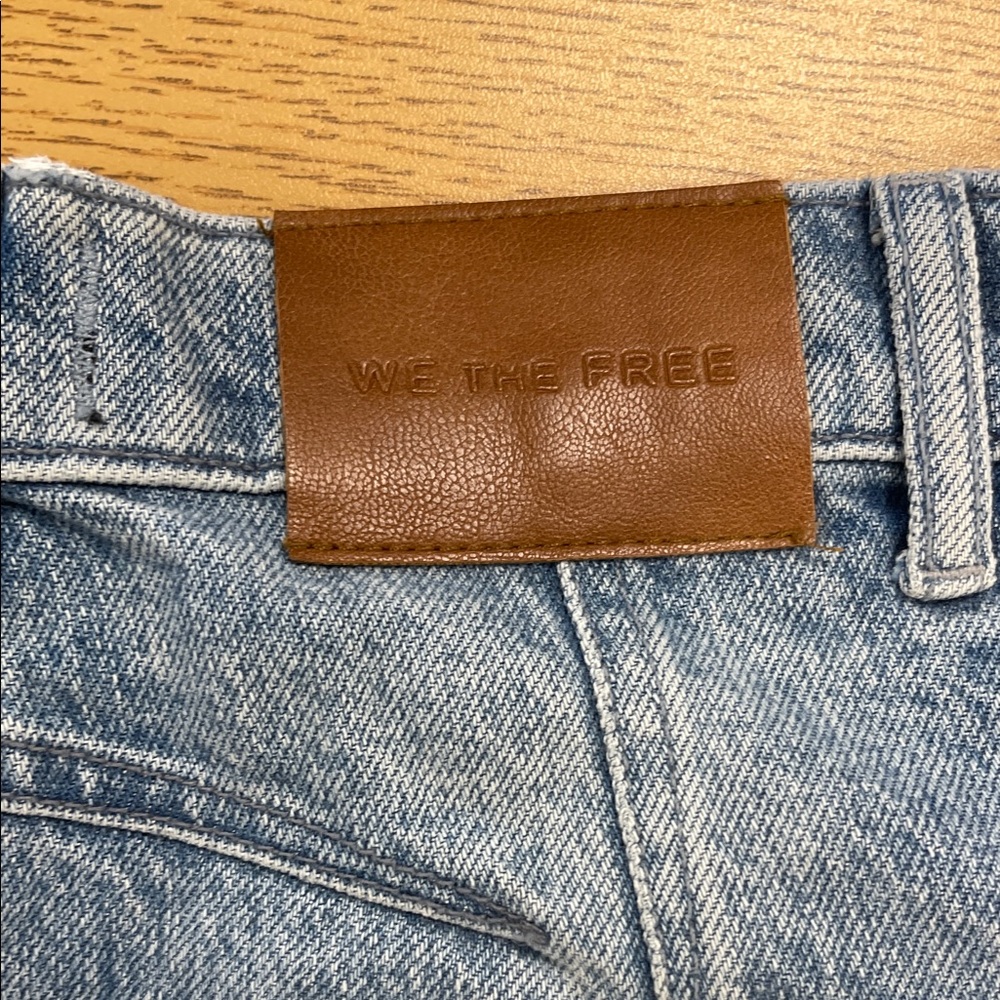 Free People We The Free Good Luck Barrel Jeans - Picture 4 of 5